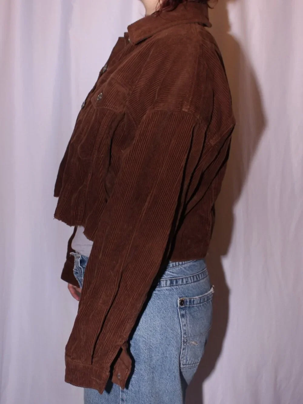 Forever 21 brown corduroy jacket - Picture 2 of 4